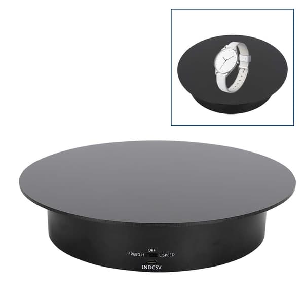 5KG Bæreevne 360 Graders Roterende Drejeskive Display Stand til Smykker Telefon