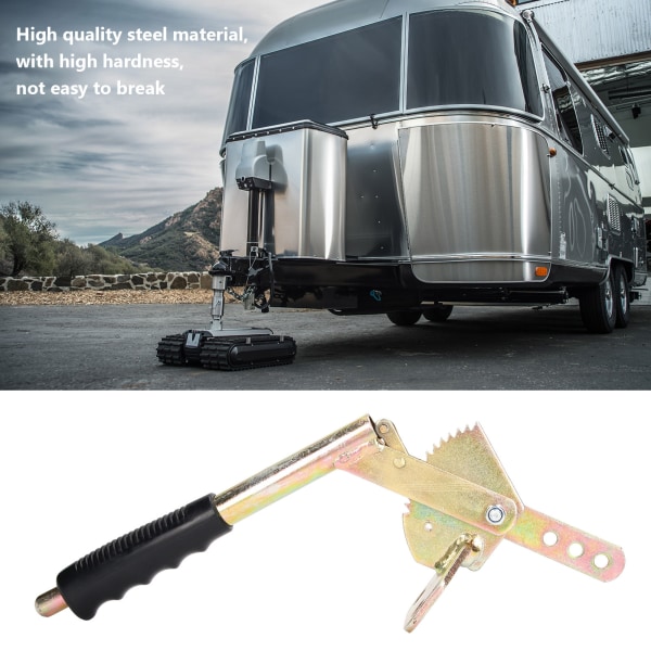 Handbromsspak Handtag Antisladd galvaniserat stål Universal för Trailer RV Caravan