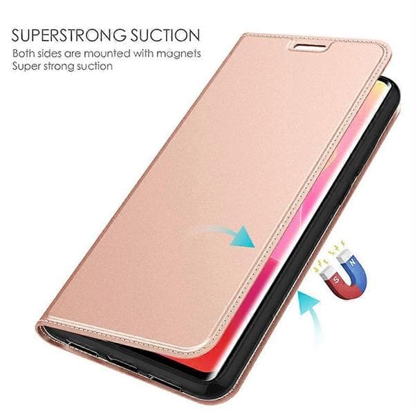 Compatible with Honor 600 5G Case PU Leather Phone Case with Card Holder Stand