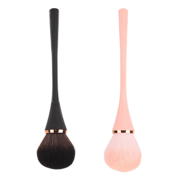 2 stk Løs Powder Blush Brush Professionel blødt hår makeup børstesæt Kosmetisk værktøj til makeupartist