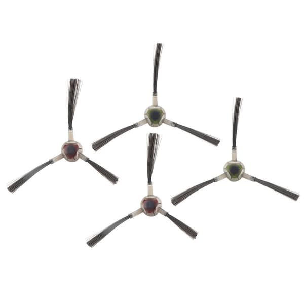 4PCS Sidoborstar Ersättning Passar till Deebot DE55 DE6G DD33 DJ35 Robotdammsugare