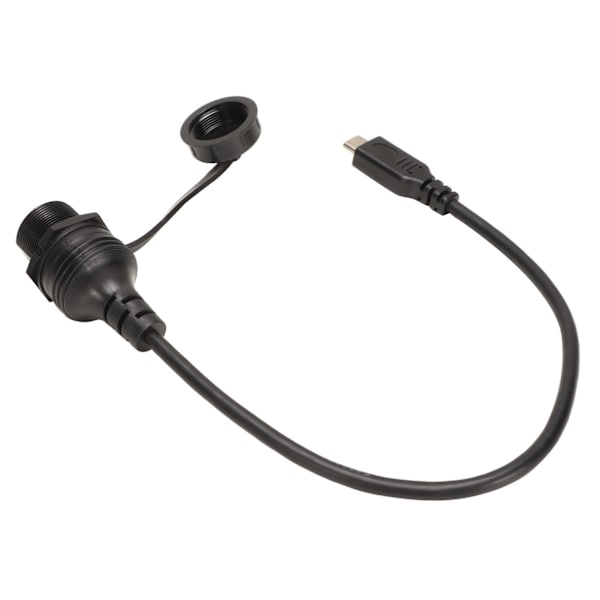 Typ C till USB3.0 OTG-kabel Vattentät, stark PVC 5 Gbps överföringskabel för infälld panelmontering