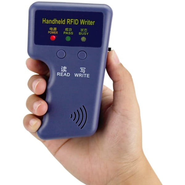 Handhållen ID-kortsduplikator Replikator Induktiv ID-kortskopierare Läsare Skrivare Handhållen 125kHz Kortläsare