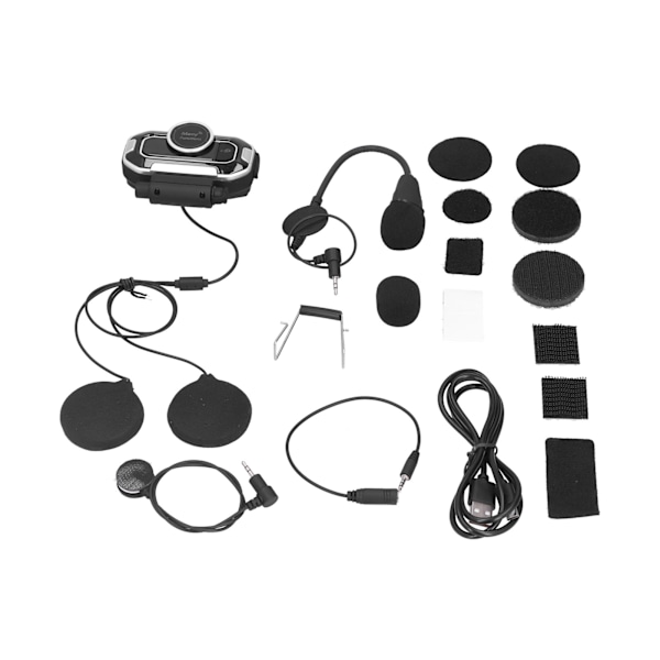 Motorcykel Bluetooth-headset Udendørs Automatisk Besvarelse Højttalere Hjelm Hovedtelefon