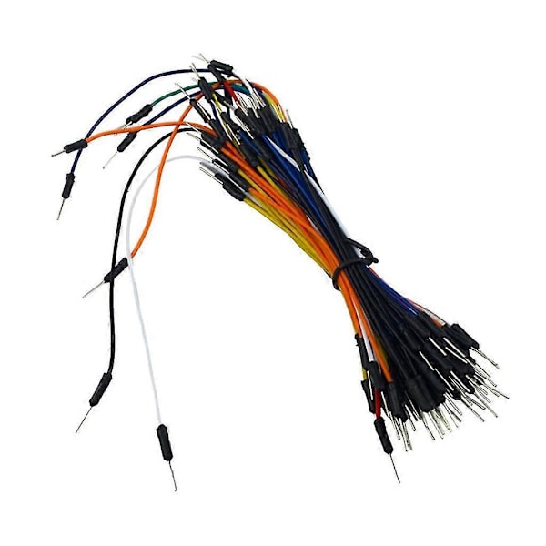 12cm 16cm 20cm 24cm Färg Flexibel Två Ändar Förtennad Kopplingsdäck Jumperkabel