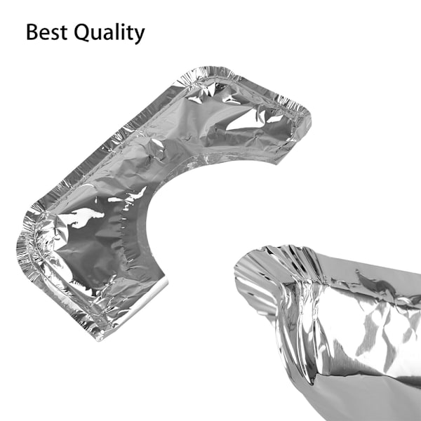 40 st engångsunderlägg i aluminiumfolie för gasspis