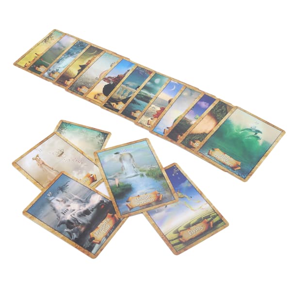 Papir spillekort Tarotkort Spådom Tarot Deck Interaktion Brætspil Engelsk Version