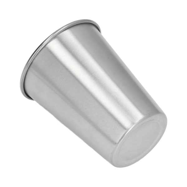350ML Bärbar Enkelsidig Rostfritt Stål Mugg med Lock Stackable Kaffe Öl Mjölk KoppRostfritt Stål Färg