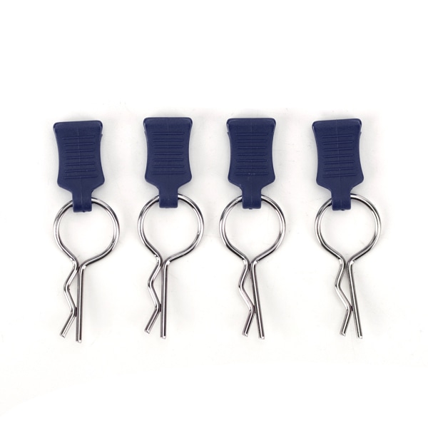 1/5 1/8 RC Car Body Shell Clip Pin Fixing Bracket Set Tillbehörsdelar Passar för Traxxas (mörkblå)