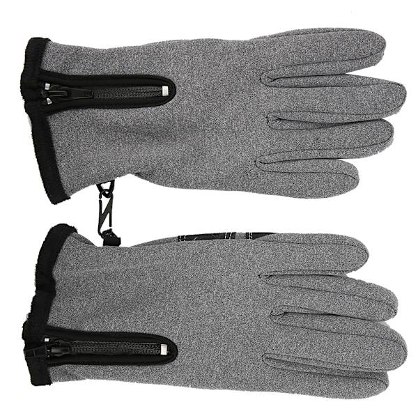 Vattentäta handskar för utomhussporter, ridning och klättring, varma unisex-handskar med pekskärm, helfingrar, M