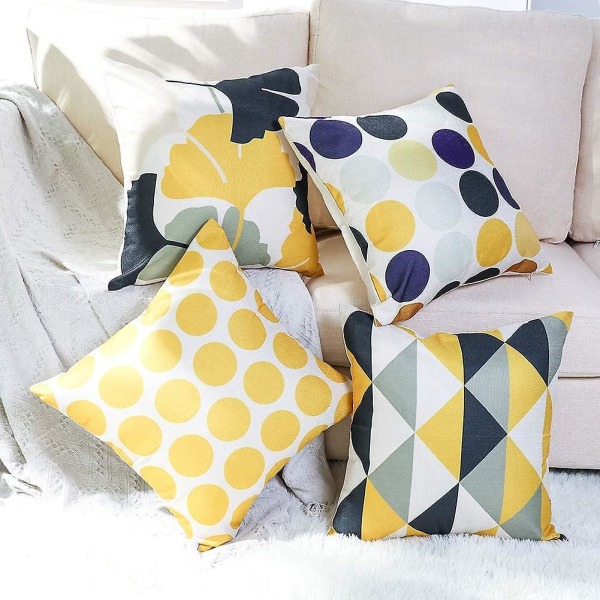 Ylellinen 7-osainen Pearl koristeellinen tyyny- ja case sohvalle - LZ- set