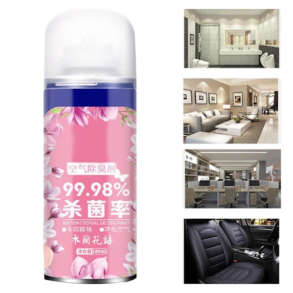 Luftfrisker Spray Koncentreret Lugtfjerner Spray Grate Duft Luftfrisker Desinfektionsspray til Bil Mulan Blomstersprog
