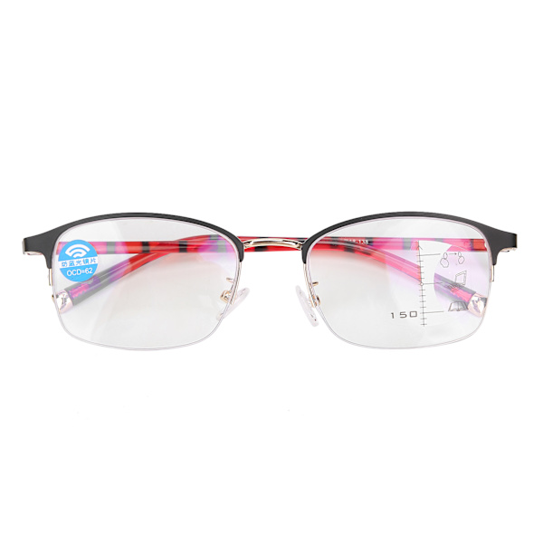 Zoom Presbyopic lasit Sininen valoa estävät lukulasit Unisex Vanhusten lasit(+350)