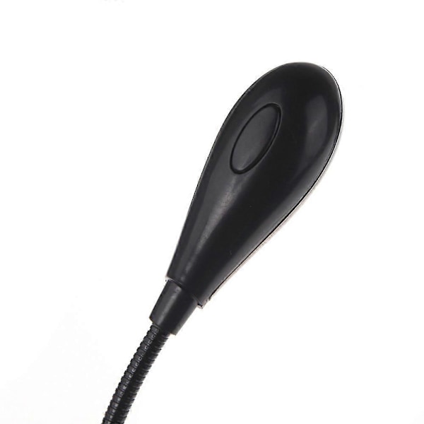 Musik Nodeholder Lampe Clip-on 2 Dobbelte Arme 4 LED Fleksibel