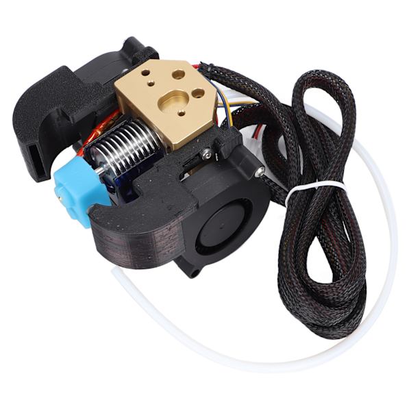 Helt metal V6 Hotend God varmeafledning Installer Udskift nemt Bred kompatibilitet 3D-printertilbehør med 3 ventilatorer