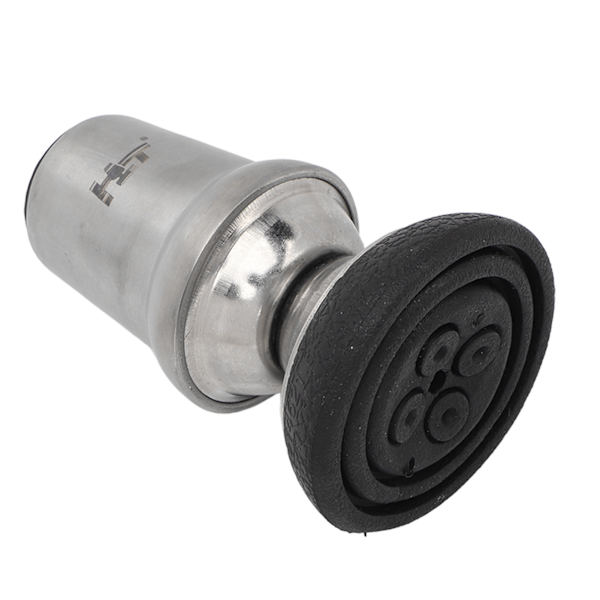 Spadserstokkespidser Universal drejelig gummi rustfrit stål 19 mm indvendig diameter Heavy Duty erstatnings krykkespids