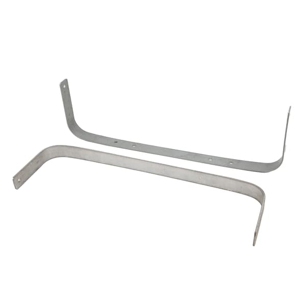 2 st metallramar retro snygg intern aluminium 11,8 tums ram för DIY hantverksväska handväskor present