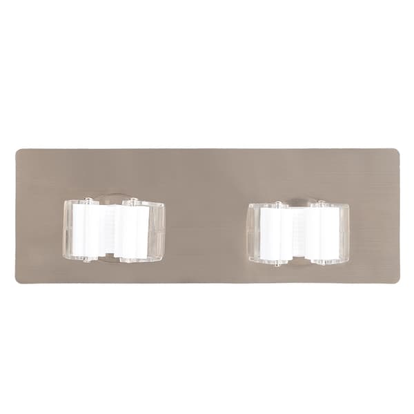 Kvastfäste Väggmonterad Organizer Mopp- och Kvastförvaringsverktygsställ 2-pack Vit