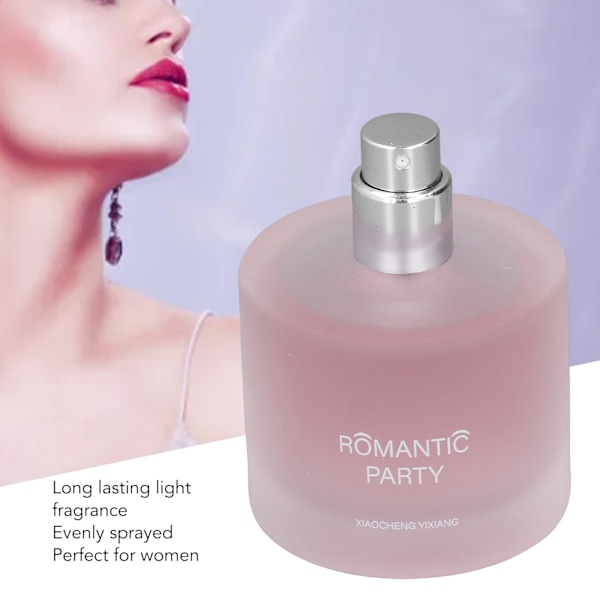 Uppfriskande blommig parfym Långvarig lätt doft damparfym för daglig dejting 50 ml
