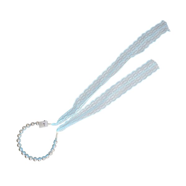 Blonde Lysende Hårbånd Mote Søte Kunstige Perler Lysende Bryllupshodeplagg for Fest