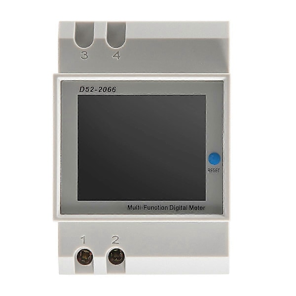 Din Skinne AC Monitor 6IN1 40-300V 100A Spænding Strøm Effektfaktor