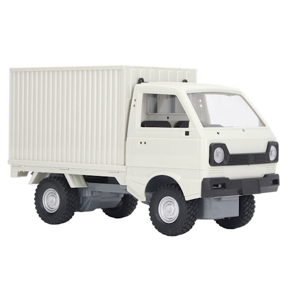 2.4G RC-kuorma-auto 1/16 mittakaavassa korkea käyttö estää rajapinnan ajelehtimisen kauko-ohjattava kuorma-autolelu etu-LED-valolla