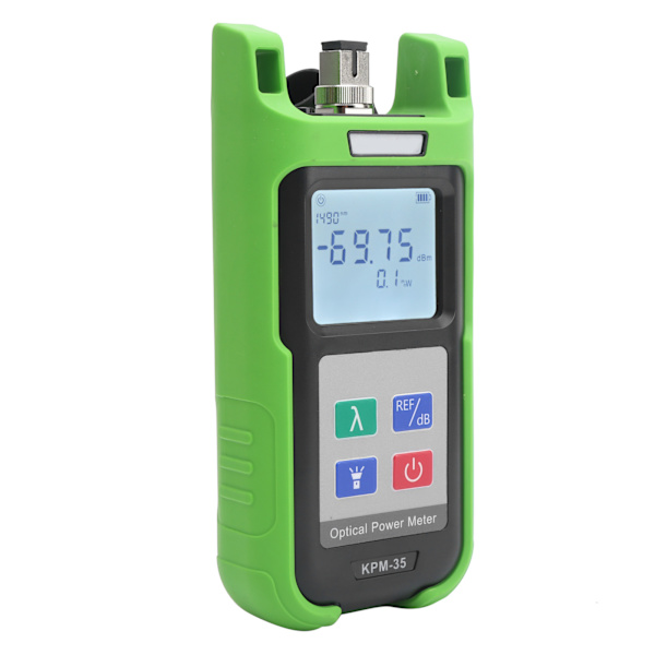 KPM-35 Optical Fiber Power Meter Tester Handhållet mätinstrument -70 - +10dbm