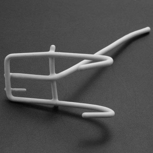 30 st 10 cm Långa Vita Metallbutiks Grid Väggfäste Display Krokar-B5