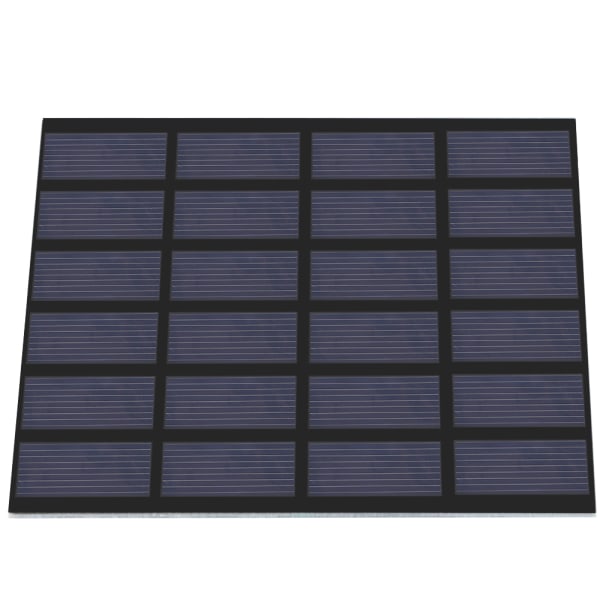 1,5W 6V mini polysilicium solpanel PET-lamineret bord DIY batterioplader til udendørs