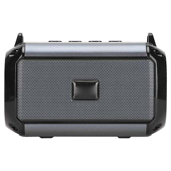 Trådlös högtalare 360° Stereo brusreducering Bärbar Bluetooth-högtalare med laddningskabelGrå