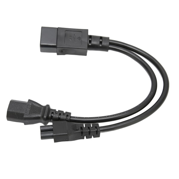 Splitter Power IEC 320 C14 Hane till C13 och C5 Hona Splitteradapterkabel 10A 250V