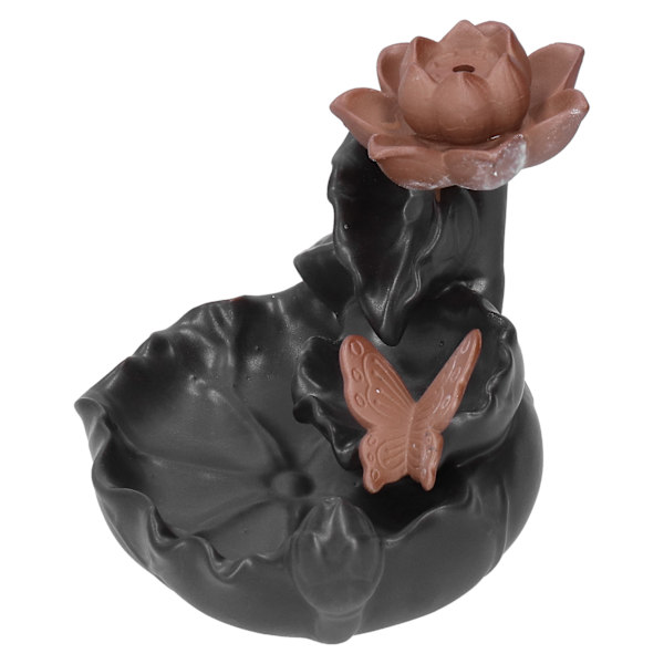 Røgelse Brænder Ornament Tilbageflow Røgelse Holder Kunst Håndværk Hjem Kontor SPA Yoga Dekoration