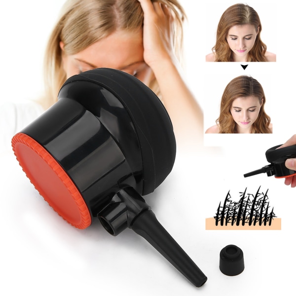 Professionel hårbygningsfibersprayapplikator hårfiberfortykningsdyse