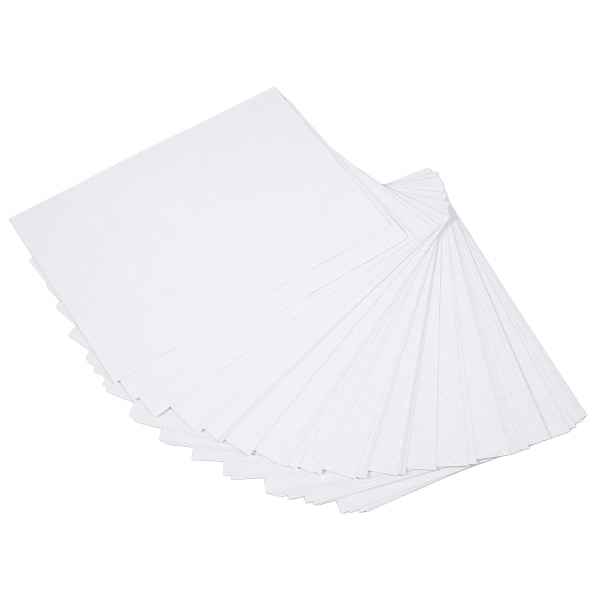 50 stk holografiske laminatark A4 lyse farver glitrende effekter holografiske klistermærker til fotopapir billedblomsterstil