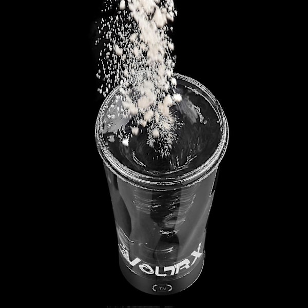 Premium Elektrisk Protein Shaker Flaska, Portabel Mixer Kopp USB Uppladdningsbar Röd