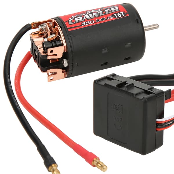 SURPASS 5-spårs 550 0.50 tråd 20T borstad motor +BCD80A ESC RC-tillbehör