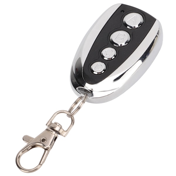 Langaton kaukosäätimen kloonausavain 433.92MHZ 4 näppäintä Oppiva kopiointi Auton ovenavaaja Portille Auto LED-valo
