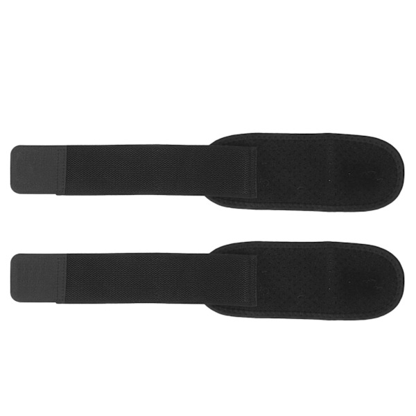 2st handledsband svart justerbar andningsbar elastisk hudvänlig mjuk handledskompressionsrem för fitness