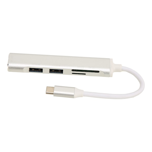 USB 3.0 Hub 5 i 1 USB Port Ekspander Multifunksjonell USB Splitter med USB Minne Kort Lagringskort Grensesnitt for PC-er