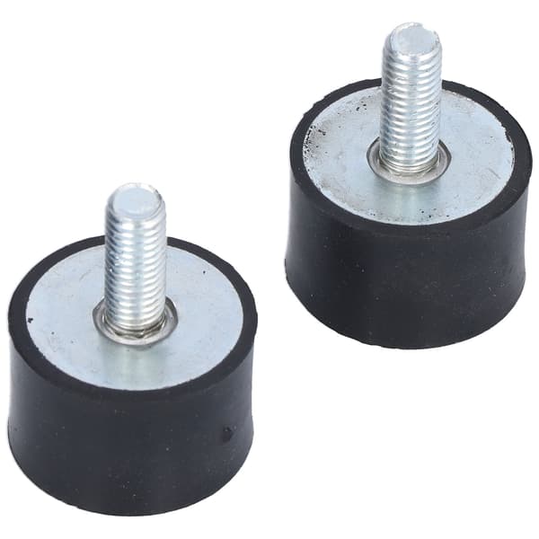 2 stk. Anti-vibrationsgummiisolator til luftkompressor dieselmotor VD M10 25mm