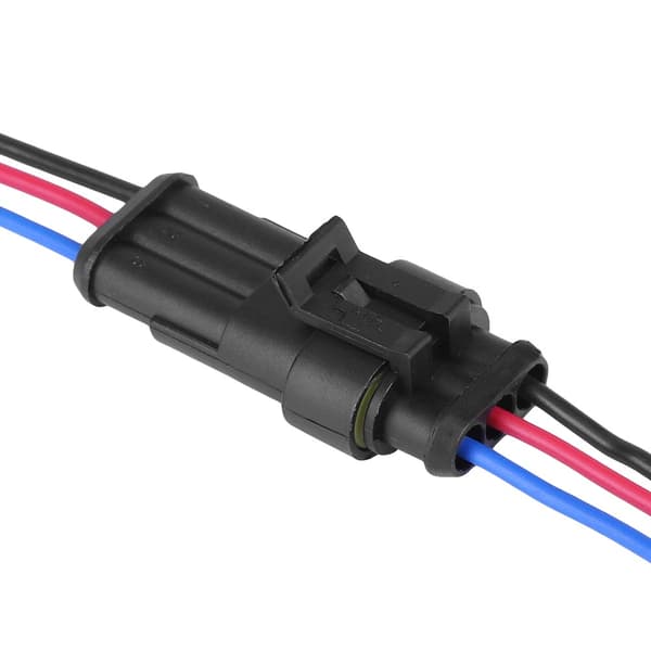 Vanntett 3-pins bil elektrisk koblingsplugg
