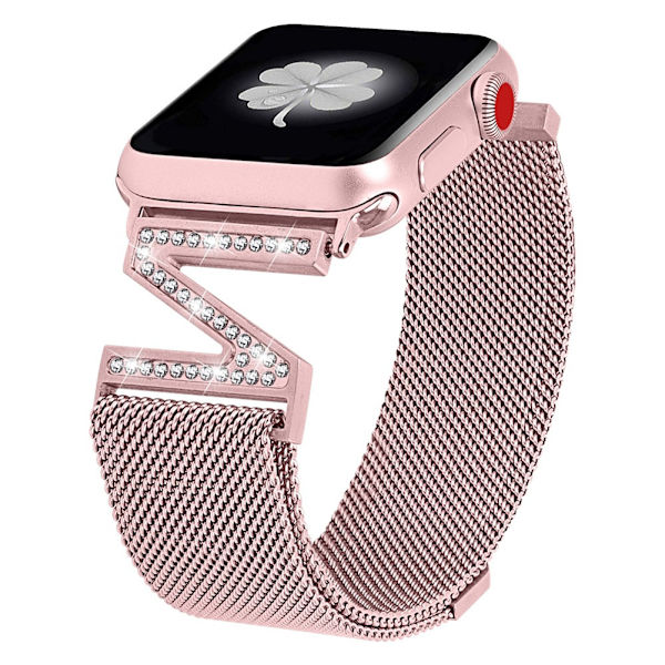 Universal Z Shape klokkebånd 42 mm 44 mm for iWatch Series 4/3/2 erstatningsbånd
