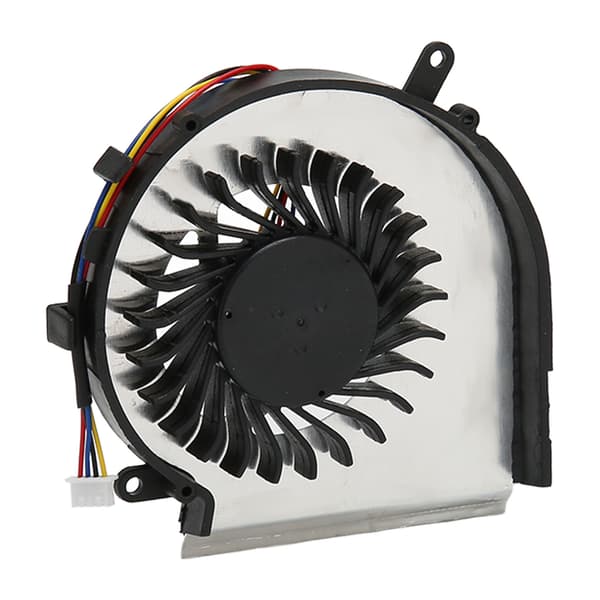 Køleventilator 4-benet aluminiumslegering ABS let udskiftelig bærbar køleventilator til MSI GE72VR GP72VR GP72MVR CPU-køleventilator