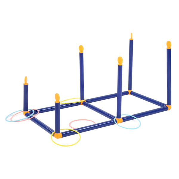 Golv Mini Fotboll Boll Kit 2 i 1 Småbarn Boll Spel Set Cirkel Kastning Interaktiv Leksak för Inomhus Utomhus