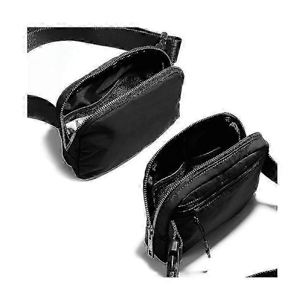 Unisex Mini Belteveske med Justerbar Stropp
