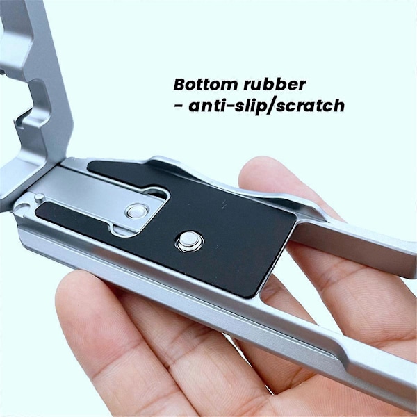 For XT5 Extended Release L Plate Holder sølv