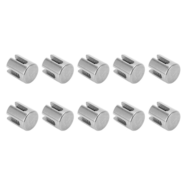10 stk. krydskabelklemmer 316 rustfrit stål gelænder wire reb clips vægsystem tilbehør 5mm
