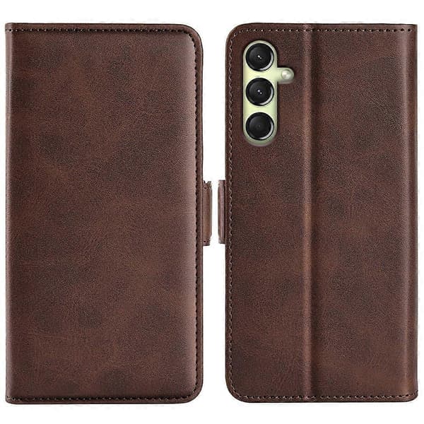 For Samsung Galaxy A16 5G A16 4G Stand Case Calf Texture Leather Wallet Phone Case