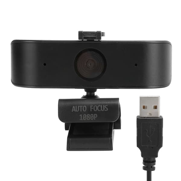 1080P USB-datorwebbkamera med mikrofon för onlinekonferens/klass