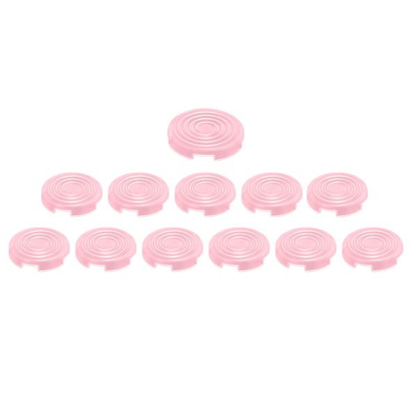 12 st Arcade-knappskydd 20,2 mm 25,3 mm Mekanisk tryckknappsskydd för Kailh för Cherry för Akko för Glorious-switchar Rosa